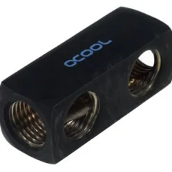 Alphacool HF Anschlussterminal 5-Fach G1/4 IG - Deep Black