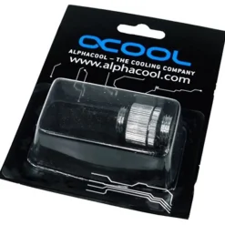 Alphacool HF Doppelnippel G1/4 AG auf G1/4 AG drehbar - Chrome