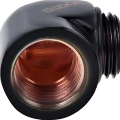 Alphacool HF L-Verbinder G1/4 AG auf G1/4 IG - Deep Black