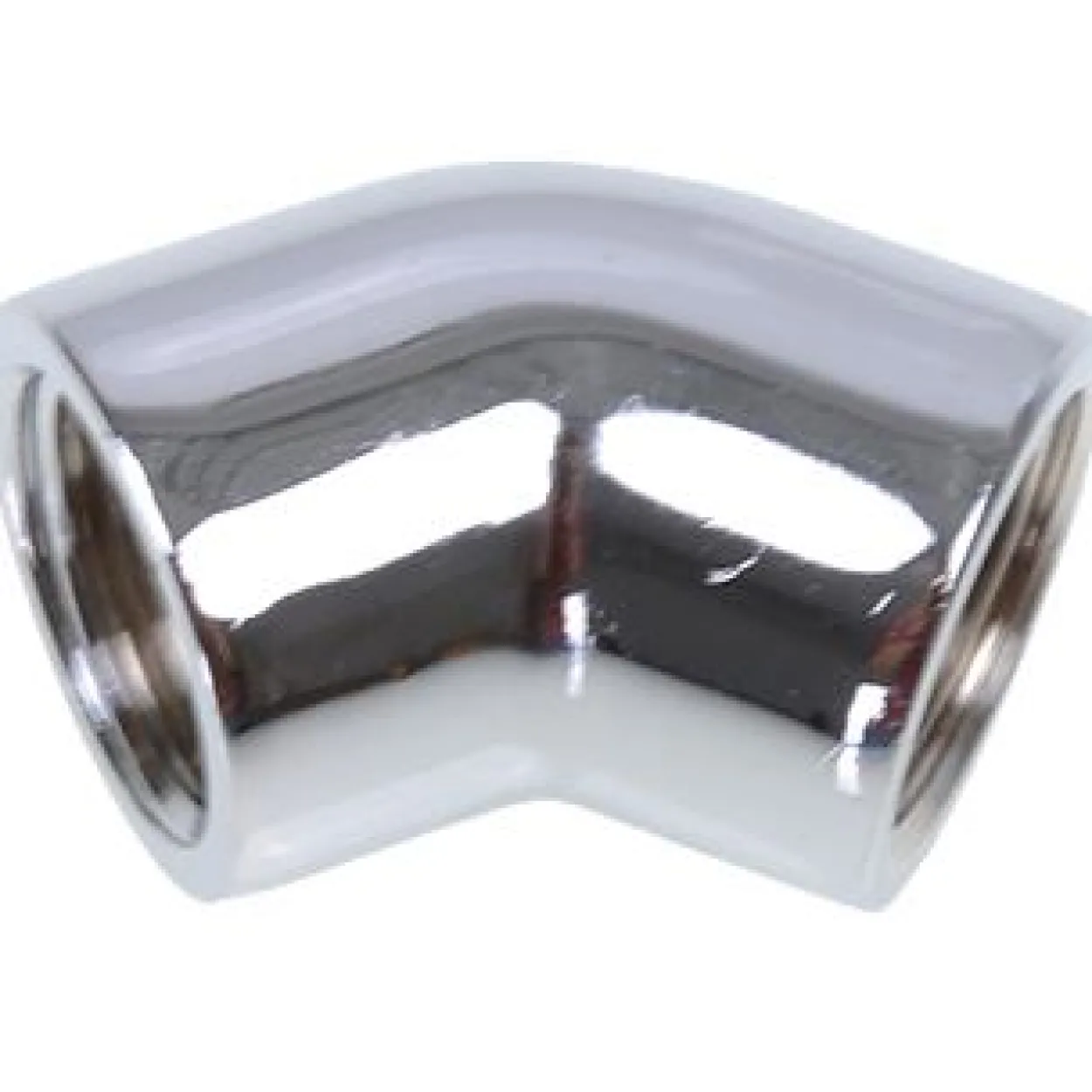 Alphacool HF L-Verbinder 45° G1/4 IG auf G1/4 IG - Chrome