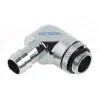 Alphacool HF 10mm (3/8") Schlauchanschluss 90° drehbar G1/4 mit O-Ring - Chrome