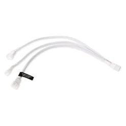 Alphacool LK Y-Splitter 4-Pin auf 3x 4-Pin PWM 30cm weiß