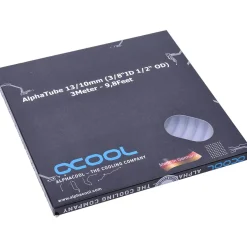 Alphacool Schlauch AlphaTube HF 13/10 (3/8"ID) - UV Blau transparent 3m (9,8ft) Retailbox