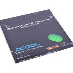 Alphacool Schlauch AlphaTube HF 13/10 (3/8"ID) - UV Grün 1m (3,3ft) Retailbox