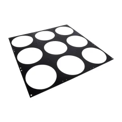 Alphacool SuperNova 1260 Lüfterblende 9x140mm - Black