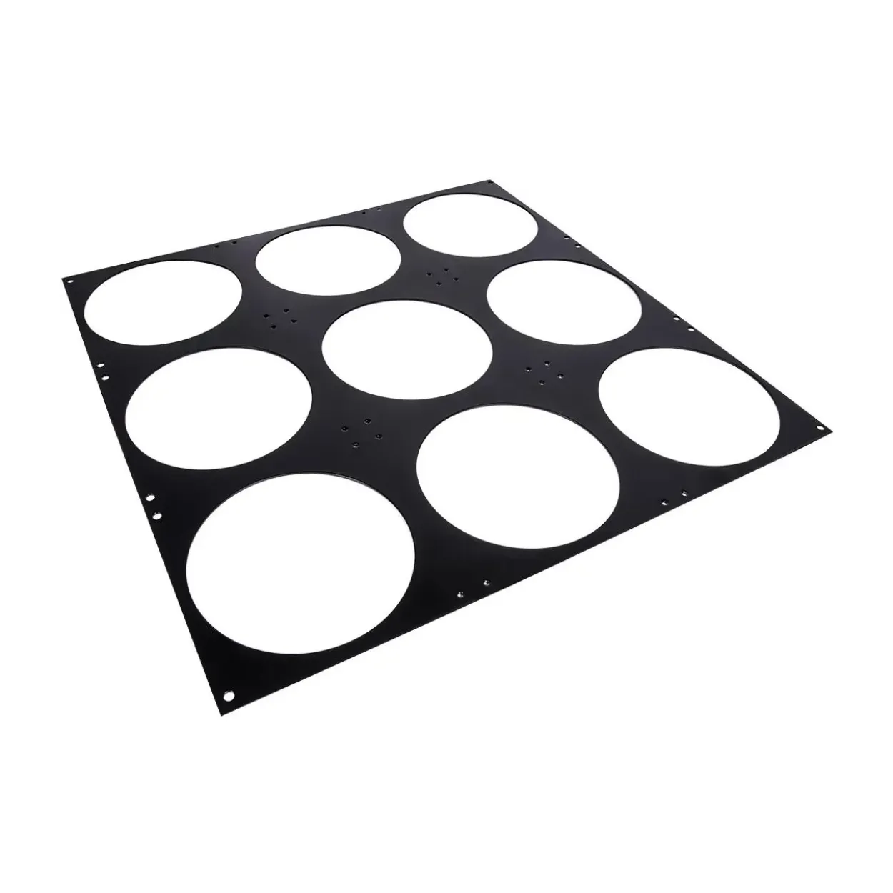 Alphacool SuperNova 1260 Lüfterblende 9x140mm - Black