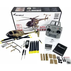 Amewi AFX MD500E Militär brushless 4-Kanal 325mm Helikopter