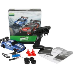 Amewi Drift Racing Car 4WD 1:24 RTR blau mit Unterbodenbeleu