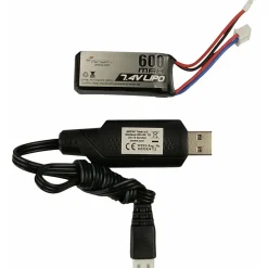 Amewi RC Auto AMXRock AM18 Harvest grau LiPo Akku 600mAh/14+