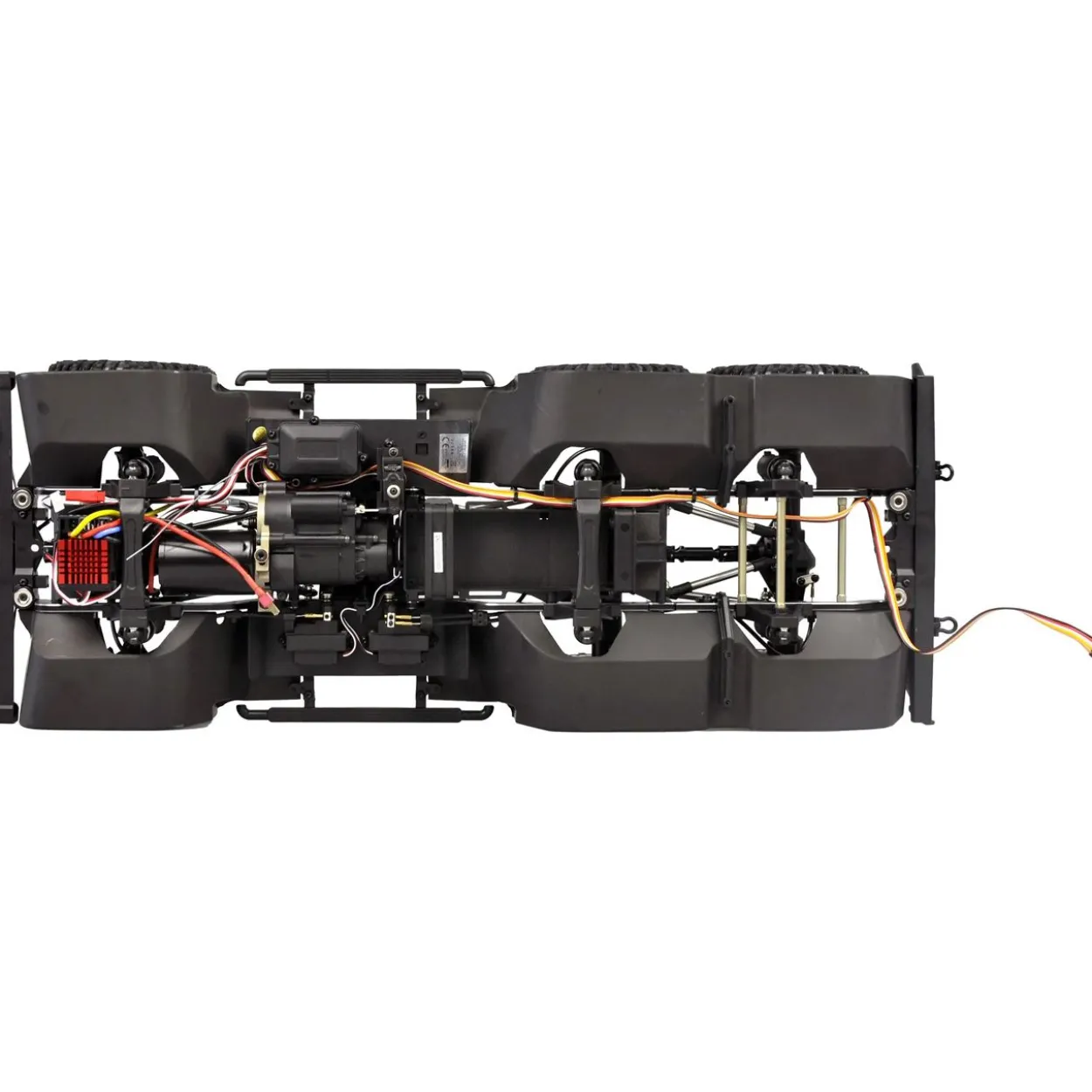 Amewi RC Auto AMXRock RCX10.3P Crawler 6x6 Pickup grau /14+