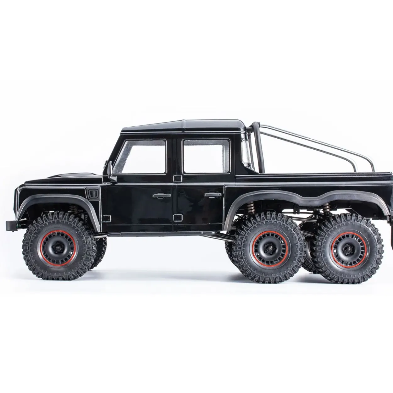 Amewi RC Auto AMXRock RCX10.3P Crawler 6x6 Pickup schw. /14+