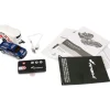 Amewi RC Pickup Die Cast mit Wohnwagen 1:64 RTR blau 6+
