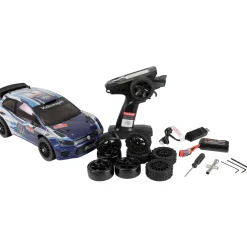 Amewi RC Rallye VW Polo R WRC HyperGo 1:14 RTR blau