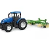 Amewi RC Traktor mit Kreiselschwader LiIon 500mAh blau/6+