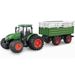 Amewi RC Traktor mit Viehtransporter LiIon 500mAh grün/6+