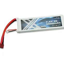 Amewi Zubehör LiPo Akku 2S 7,4V 5000mAh 40C Softcase DEANS