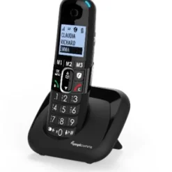 Amplicomms BigTel 1500 EU schwarz Grosstastentelefon