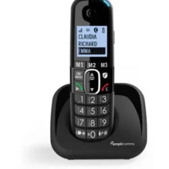 Amplicomms BigTel 1500 EU schwarz Grosstastentelefon