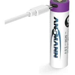 ANSMANN Akku 18650 3400 mAh USB-C 18650 3.400 mAh