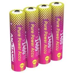 ANSMANN Akkus Li-Ion Micro AAA 1.400 mAh, 4 St.
