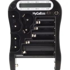 Ansmann Batterie-Tester mit LCD-Anzeige für Rund- und Knopfzellen sowie 9V-Block (1900-0037)