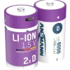 Ansmann 1314-0005 Li-Ion Akkus Mono D Typ 6000 (min. 5400 mAh) 2er Karton