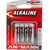 ANSMANN Red-Line LR03 Alkaline AAA Micro Batterie 1.5 V 4er Pack