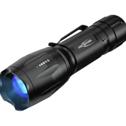ANSMANN UV LED Taschenlampe schwarz 5,0 cm, 4.200 Lux, 90 Lumen, 3 W, 1 St. Action 400