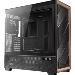Antec Flux Pro Midi Tower ohne Netzteil schwarz/braun