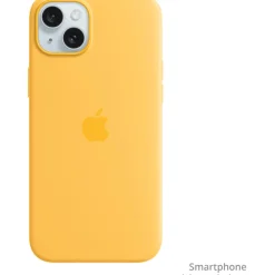 APPLE iPhone 15 Plus Silicone Case with MagSafe - Sunshine