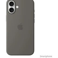 APPLE iPhone 16 Plus Silicone Case with MagSafe - Stone Gray