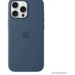 Apple iPhone 16 Pro Max Silicone Case with MagSafe - Denim