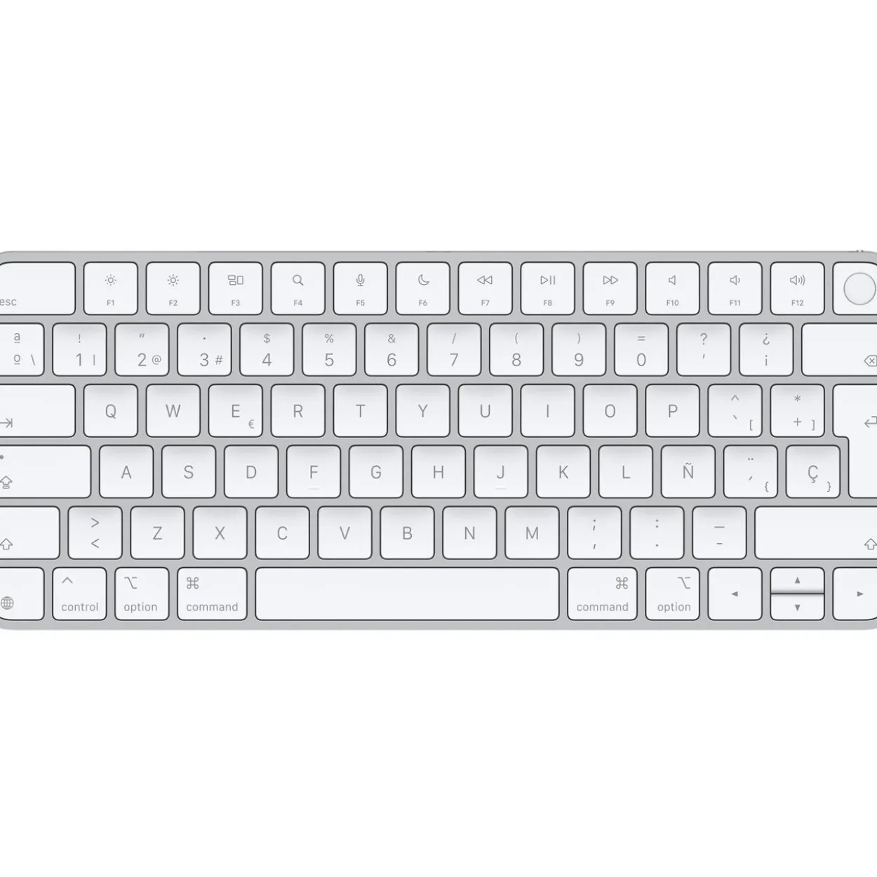 APPLE Magic Keyboard with Touch ID for Mac models with Apple silicon - Spanish