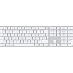 Apple Magic Keyboard with Touch ID and Numeric Keypad for Mac models with silicon - International English - White Keys