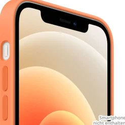 Apple Silikon Case mit MagSafe für iPhone 12 Mini Kumquat (MHKN3ZM/A)