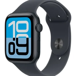 Apple Watch SE 2025 Aluminium 44mm Mitternacht (Sportarmband mitternacht) M/L