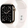 Apple Watch S11 Titan Gold Cellular 42mm (Sportarmband blassrosa) S/M