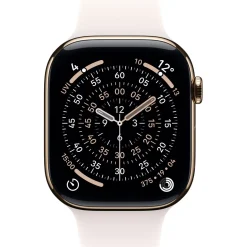 Apple Watch S11 2025 Titan Gold Cellular 46mm (Sportarmband blassrosa) S/M