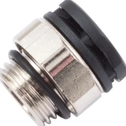 Aqua Computer Druckausgleichsmembran gerade 1x Gewinde G1/4" silber