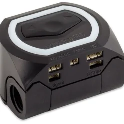 AquaComputer Durchflusssensor high flow NEXT, OLED, 2x G1/4, RGBpx - schwarz