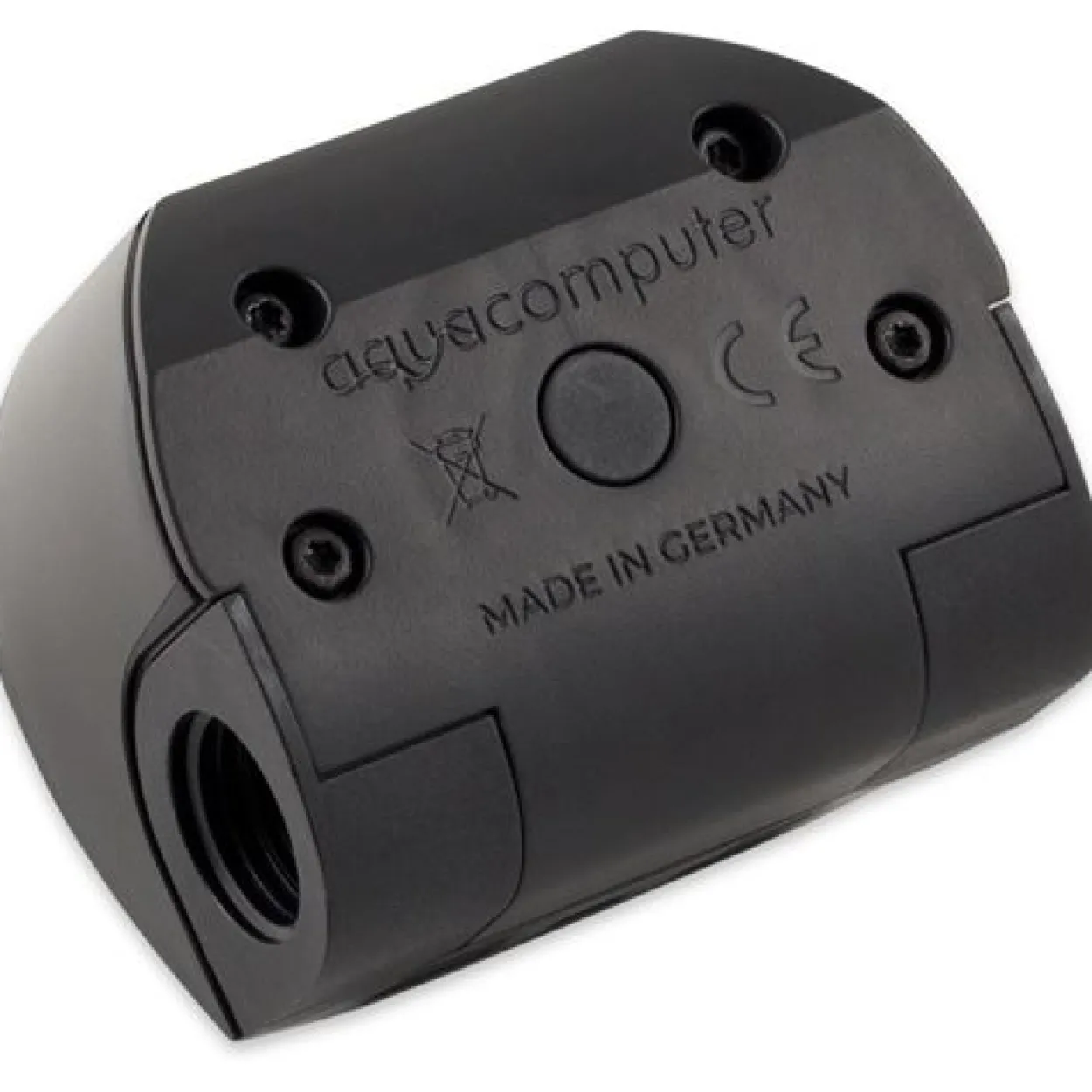 AquaComputer Durchflusssensor high flow NEXT, OLED, 2x G1/4, RGBpx - schwarz
