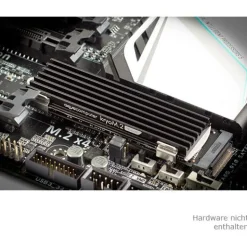 Aqua Computer kryoM.2 micro Passivkühler für M.2 2280 SSD