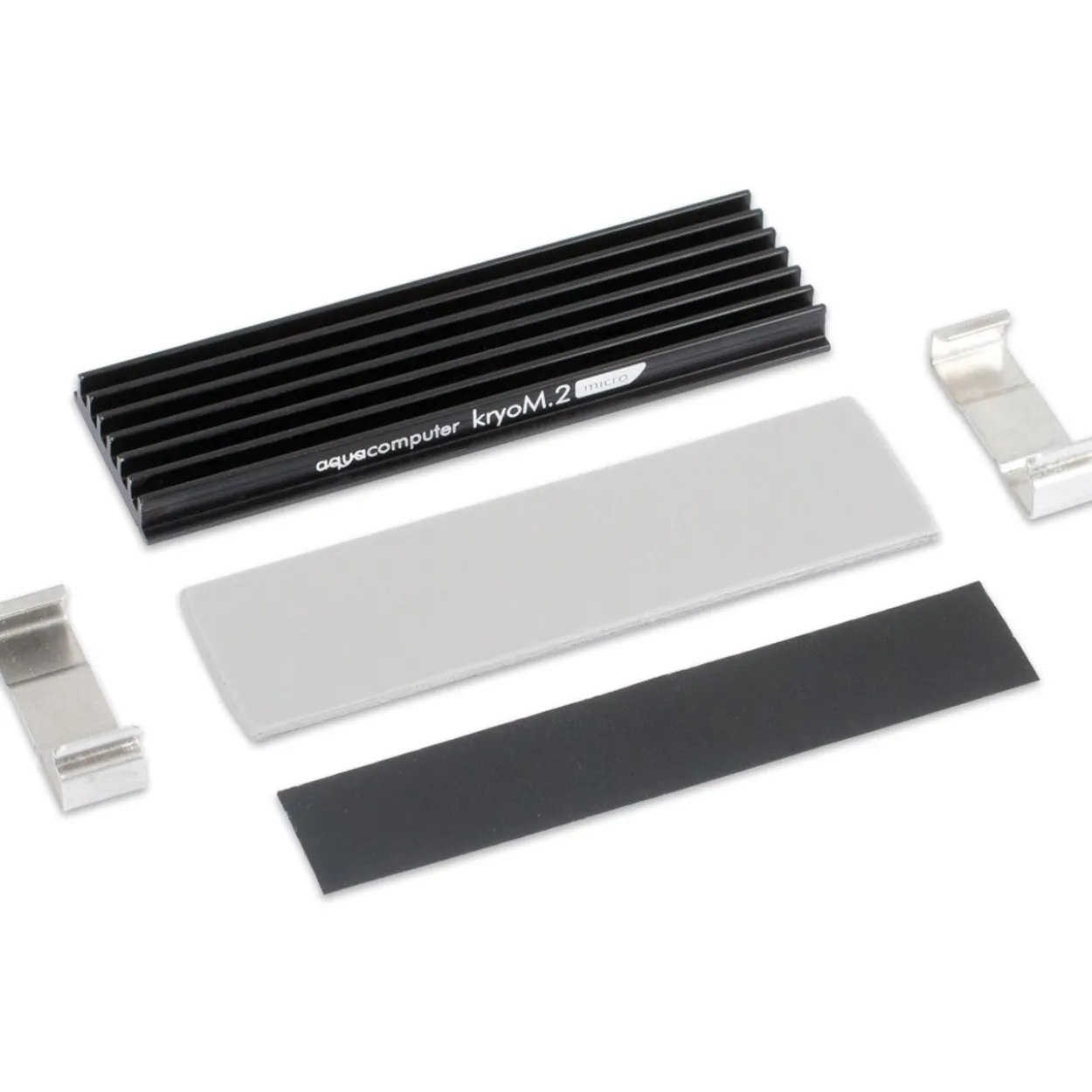 Aqua Computer kryoM.2 micro Passivkühler für M.2 2280 SSD