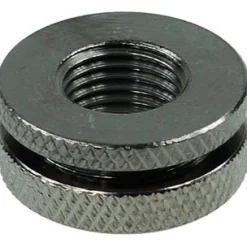 Aquatuning Fillport schwarz nickel - gerändelt - Universal