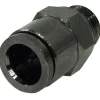 Aquatuning 10mm G1/4 Steckanschluss - komplett black nickel