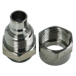 Aquatuning 11/8mm (8x1,5mm) Anschraubtülle G1/4 - schwarz nickel