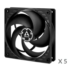 Arctic P12 5er-Pack 120x120x25mm 1800 U/min 22.5 dB(A) schwarz
