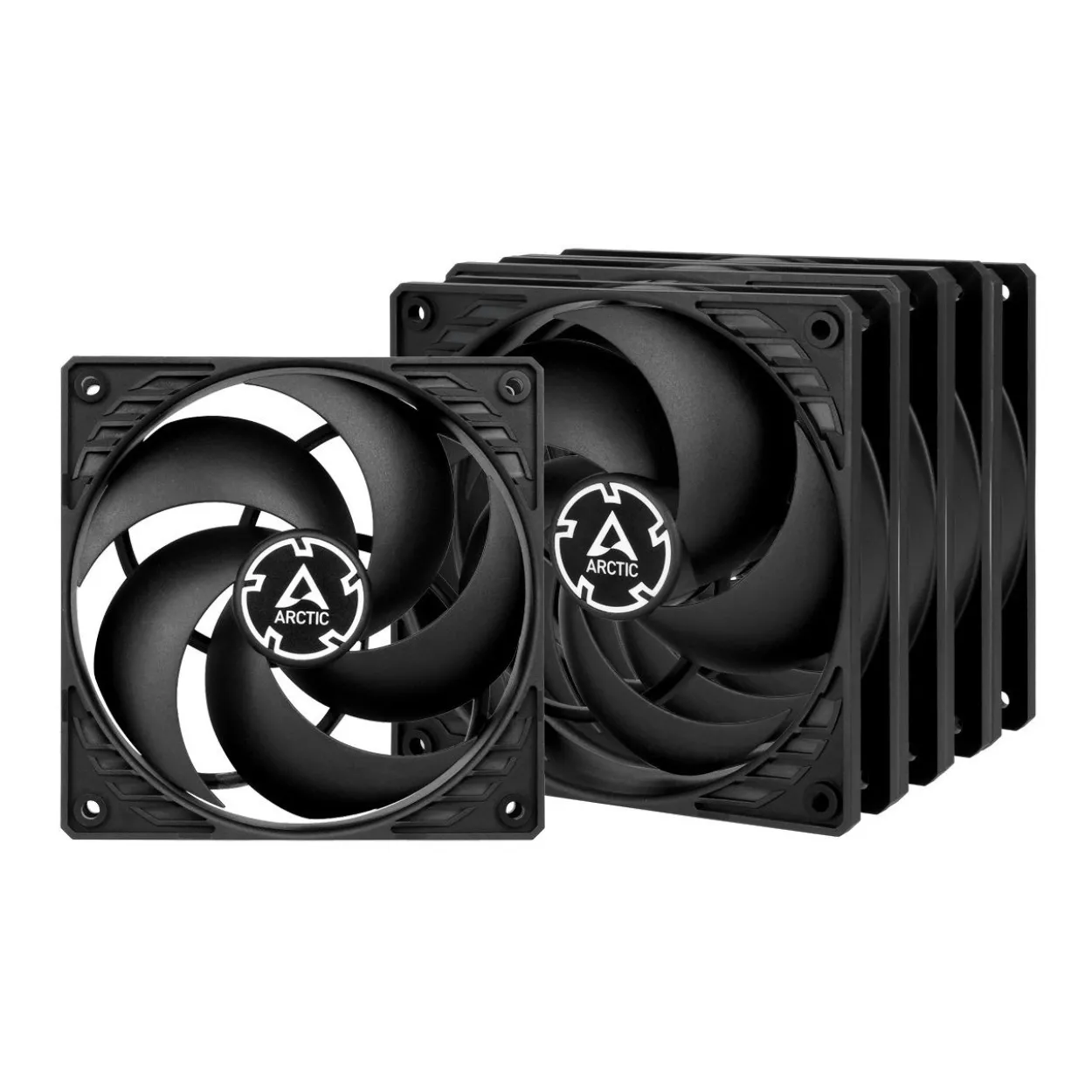 Arctic P12 5er-Pack 120x120x25mm 1800 U/min 22.5 dB(A) schwarz