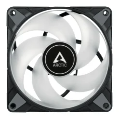 Arctic P12 PWM PST RGB 3er-Pack 120x120x25mm 0-2000 U/min 22.5 dB(A) schwarz/weiß