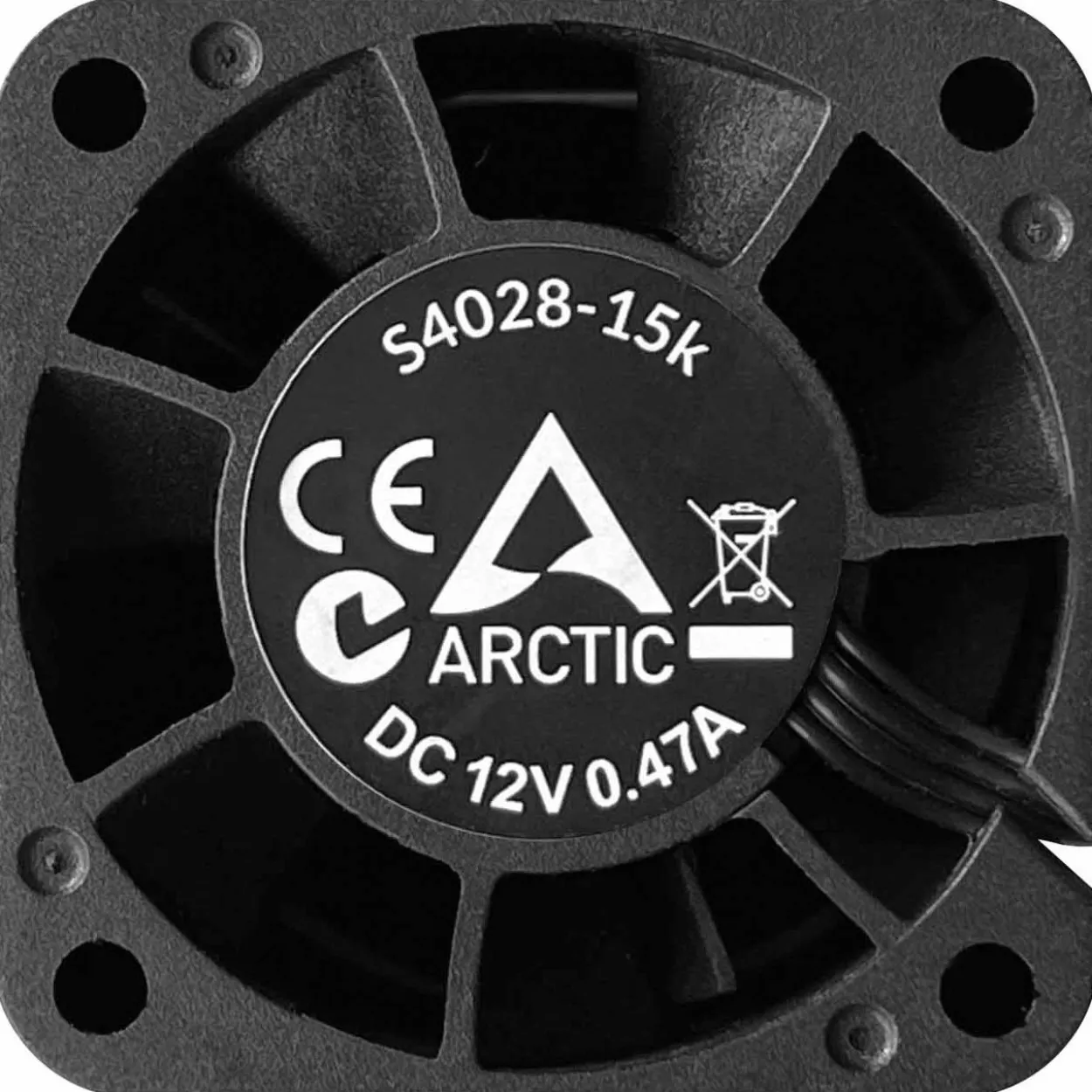 Arctic S4028-15K 40x40x28mm 1400-15000 U/min schwarz